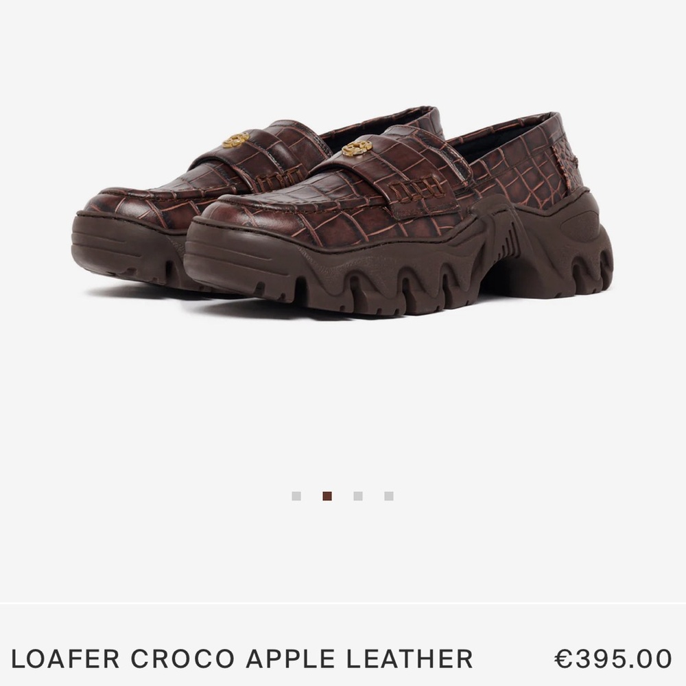 ROMBAUT LOAFER CROCO APPLE LEATHER (BRAND NEW)